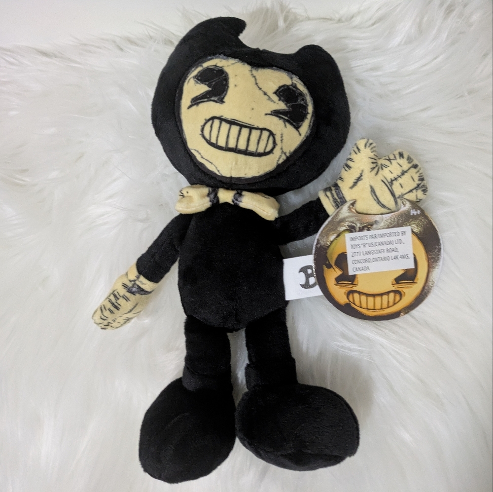 Bendy & The Ink Machine 2024 BENDY 9" Stuffed Plush Heavenly Toys New with Tag - Picture 3 of 8